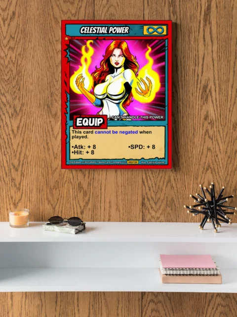 Celestial Power Fantasy Canvas Print from Ward TCG