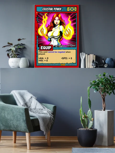 Celestial Power Fantasy Canvas Print from Ward TCG