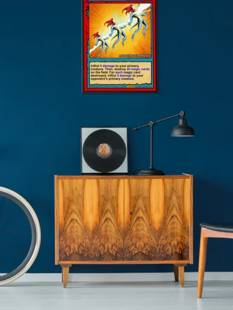 Chain Lightning Gallery Canvas Print from Ward TCG