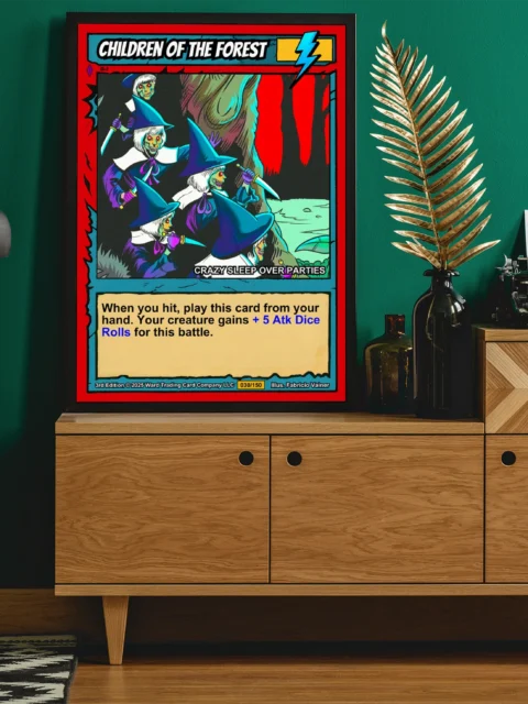 Children Of The Forest Canvas Print from Ward TCG