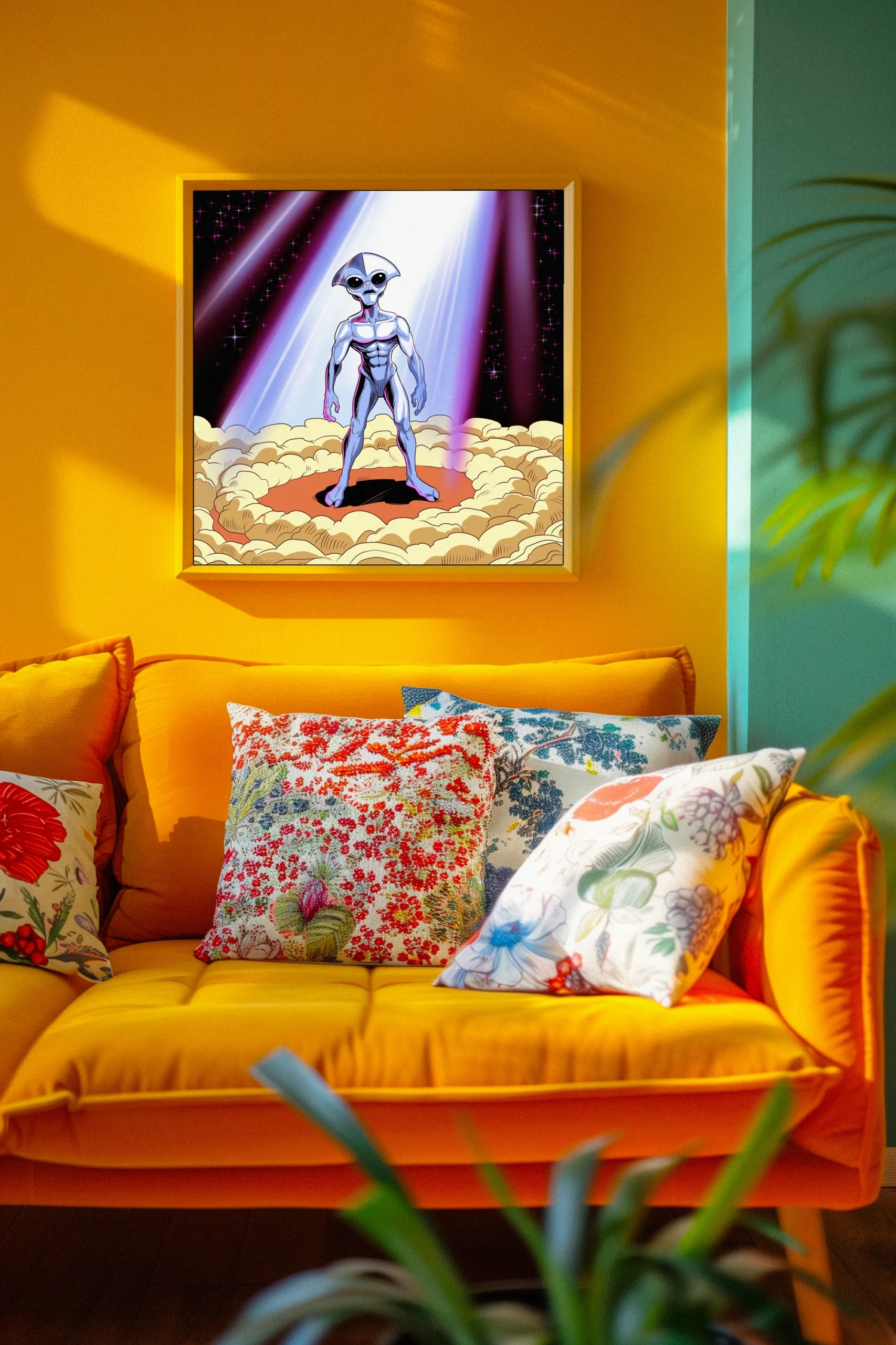 Close Encounters Art Fantasy Canvas Print from Ward TCG - Image 5