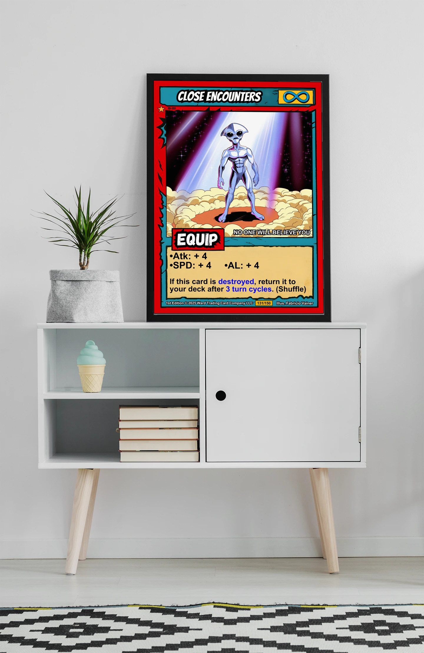 Close Encounters Fantasy Canvas Artwork from Ward TCG - Image 3