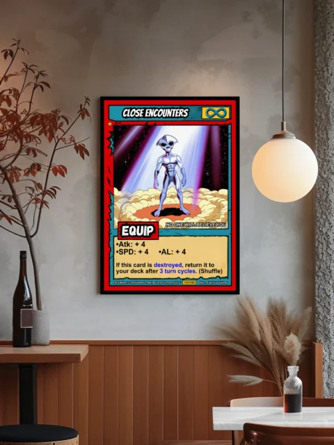 Close Encounters Fantasy Canvas Artwork from Ward TCG