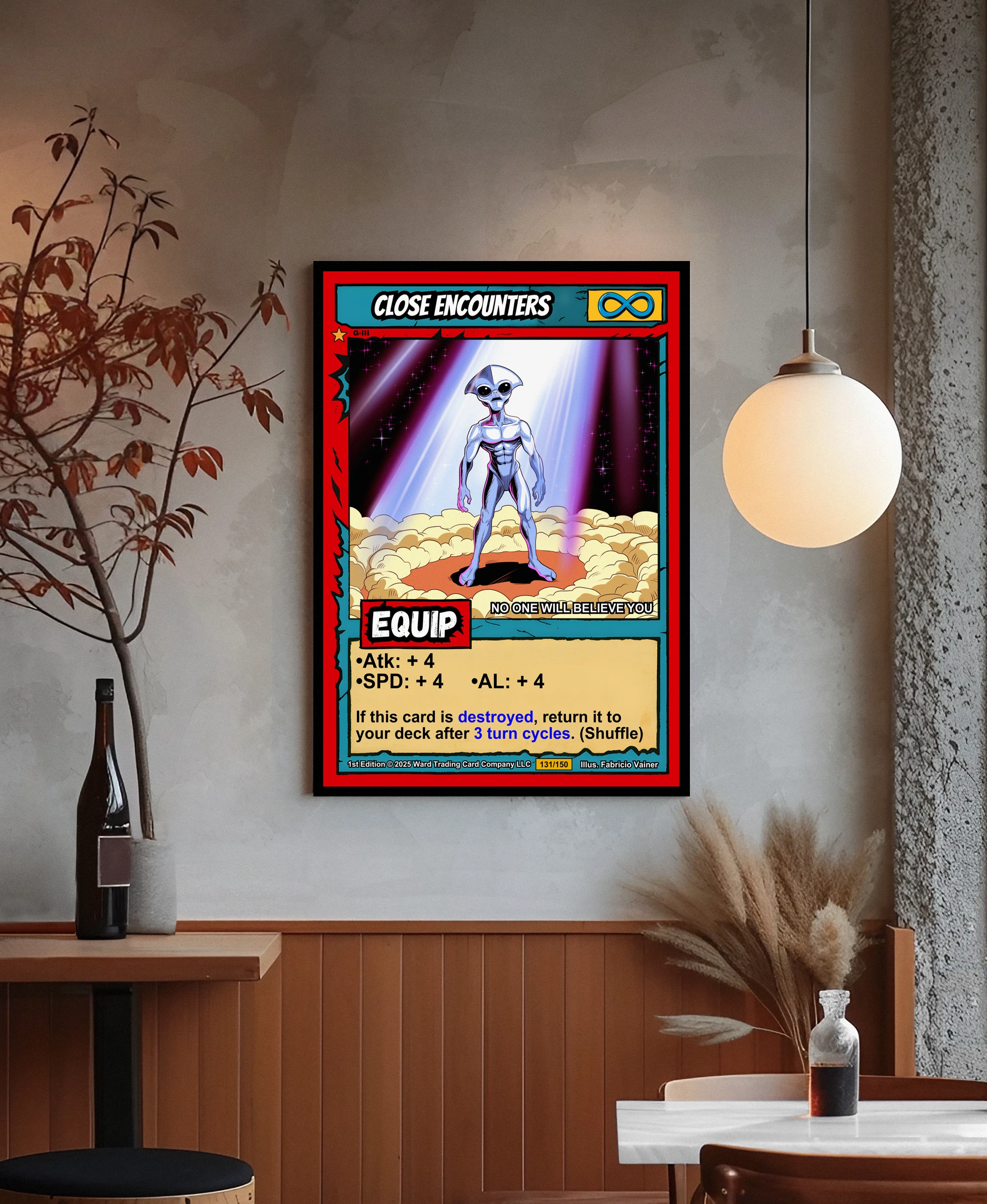 Close Encounters Fantasy Canvas Artwork from Ward TCG