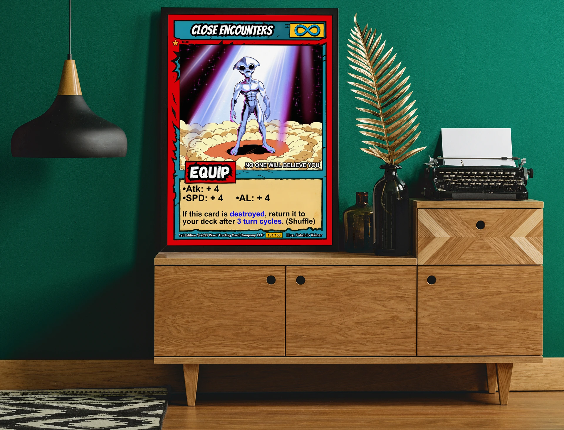 Close Encounters Fantasy Canvas Artwork from Ward TCG - Image 4