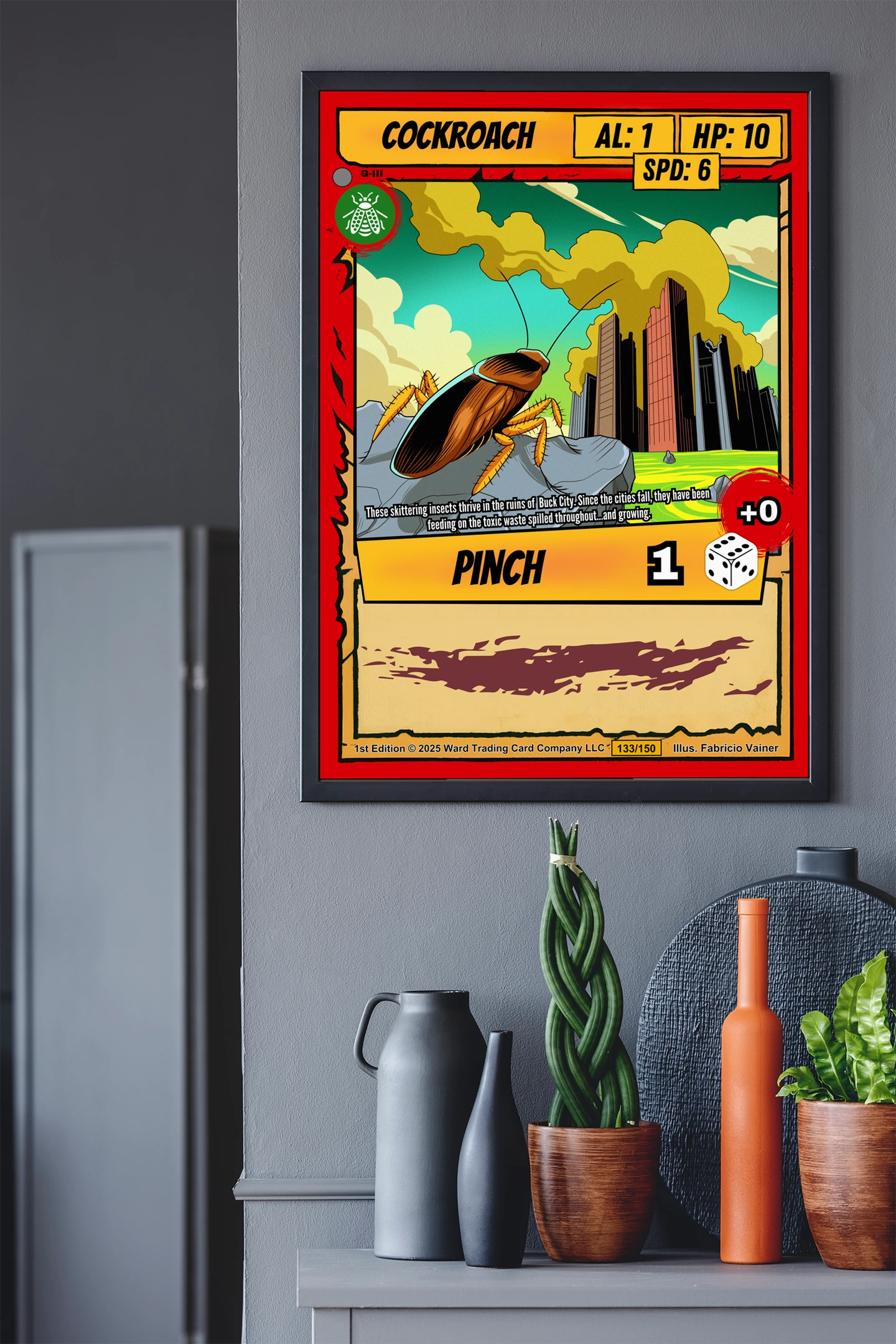 Cockroach Fine Art Canvas from Ward TCG - Image 5