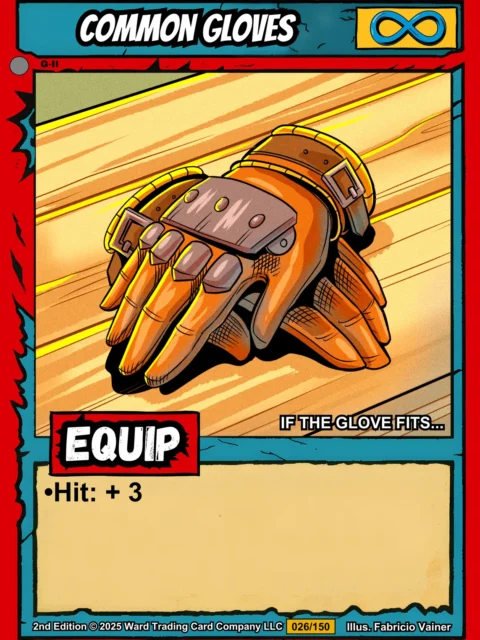 Alternative view of Common Gloves Canvas Art Print from Ward TCG