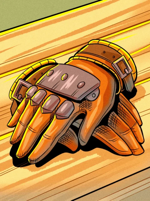 Alternative view of Common Gloves Art Gallery Canvas Print from Ward TCG