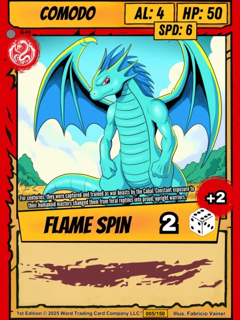 Alternative view of Comodo Fantasy Wall Art from Ward TCG