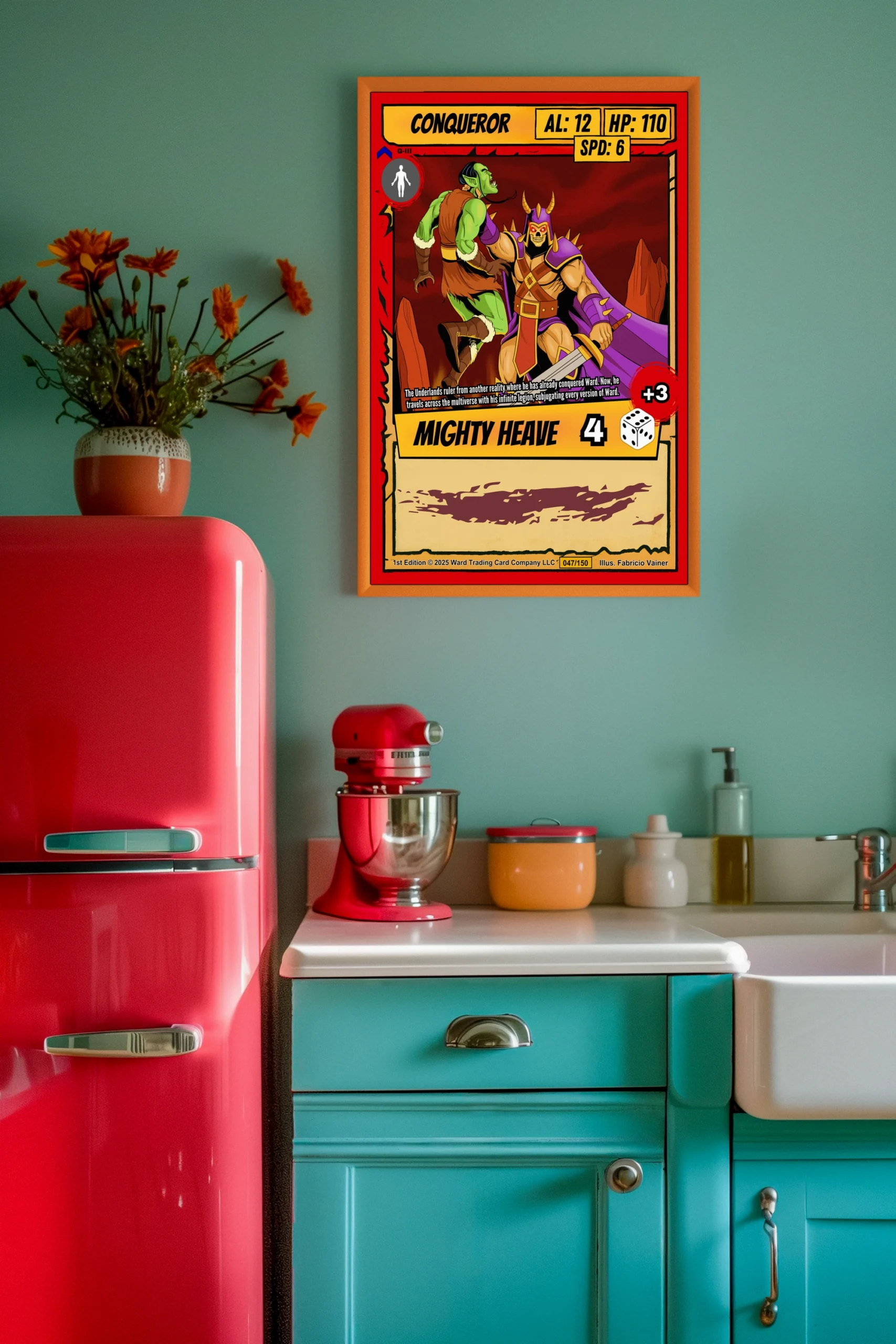 Conqueror Canvas Art Print from Ward TCG