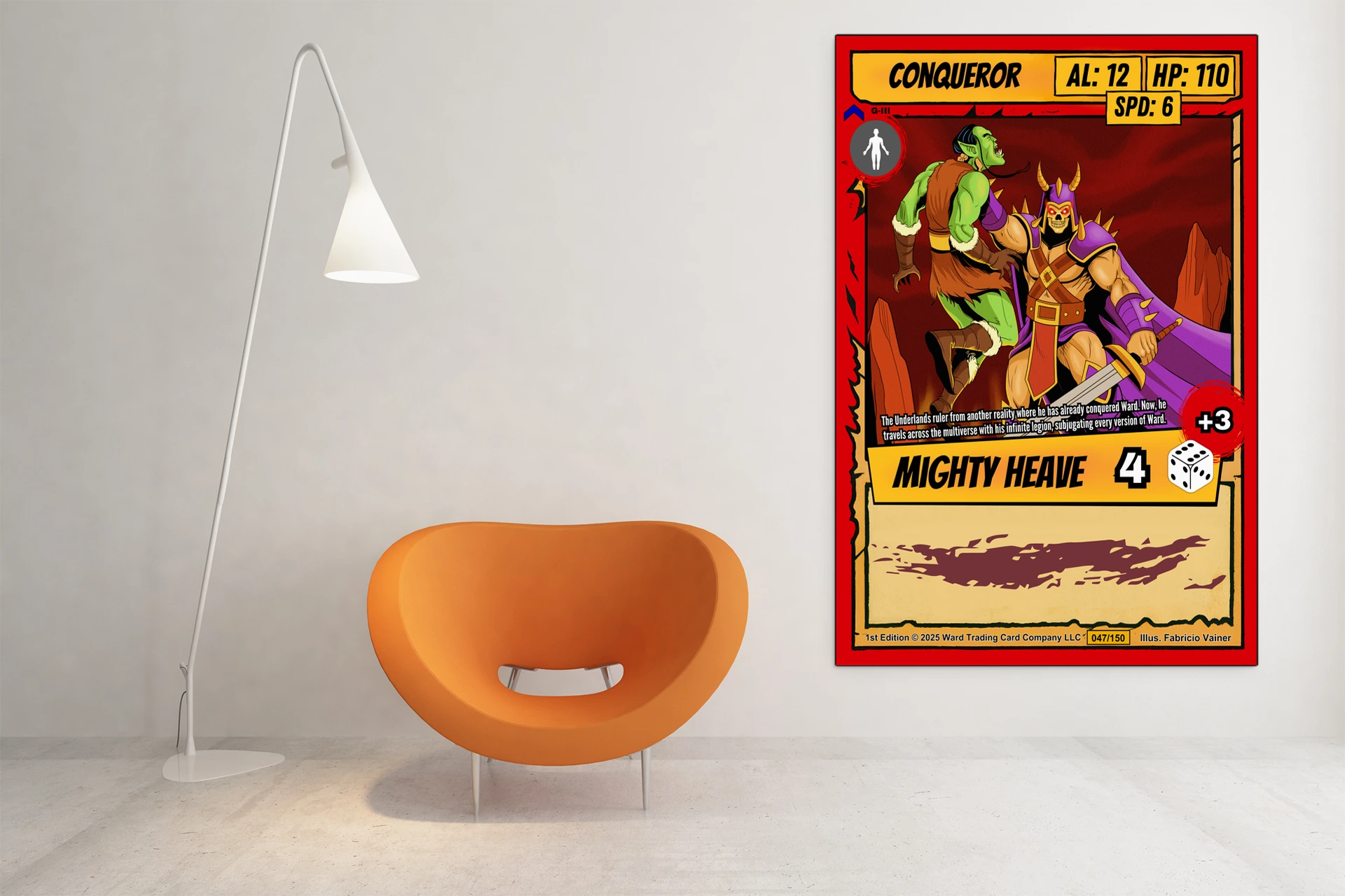 Conqueror Canvas Art Print from Ward TCG - Image 5