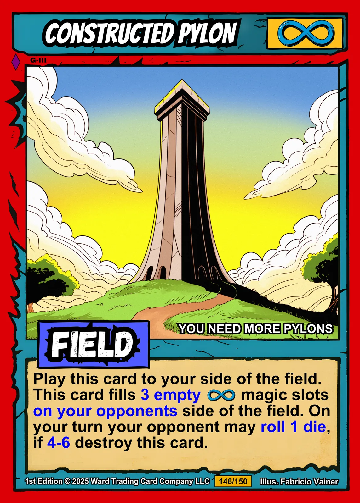 Constructed Pylon Fantasy Art Print from Ward TCG - Image 2