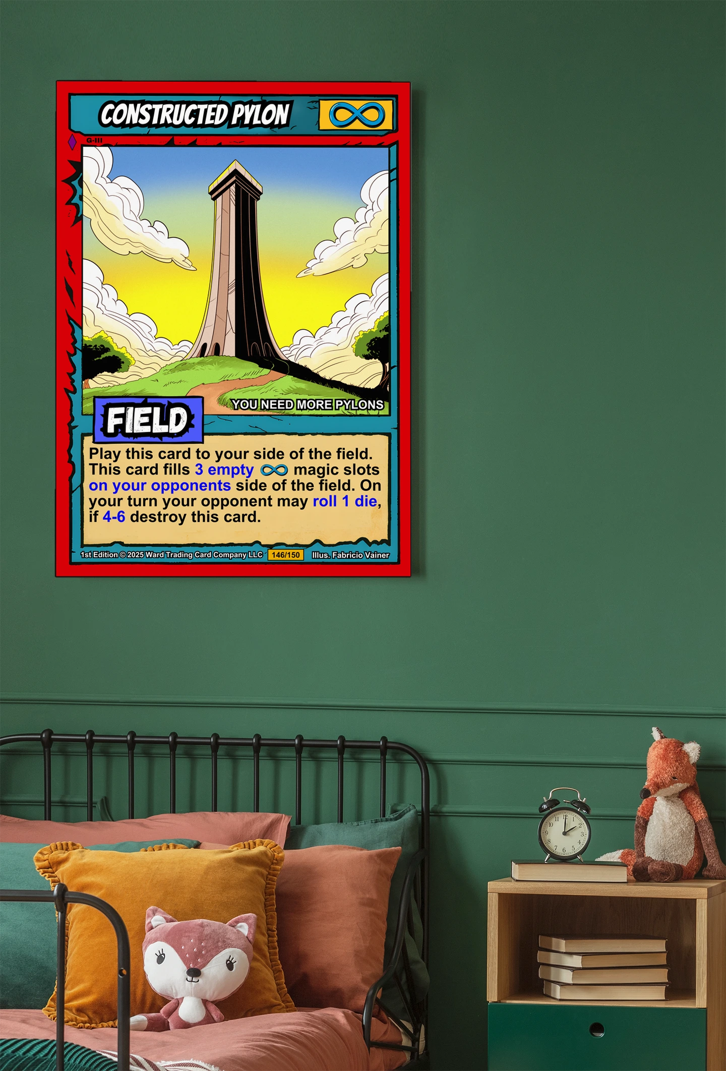 Constructed Pylon Fantasy Art Print from Ward TCG - Image 5