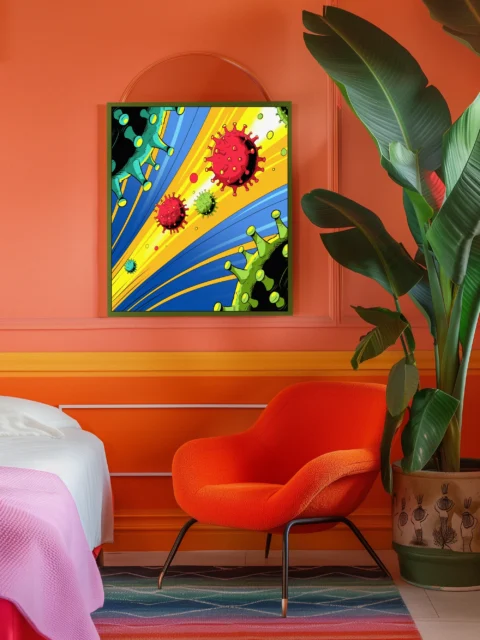 Contaminate Art Fantasy Art Print from Ward TCG