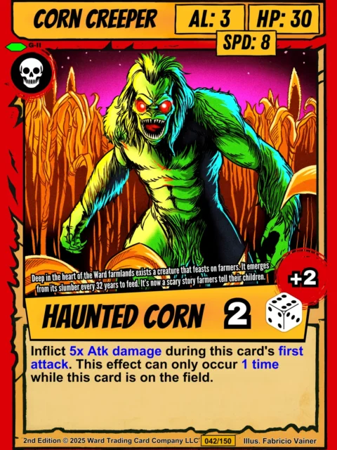 Alternative view of Corn Creeper Gallery Archival Print from Ward TCG