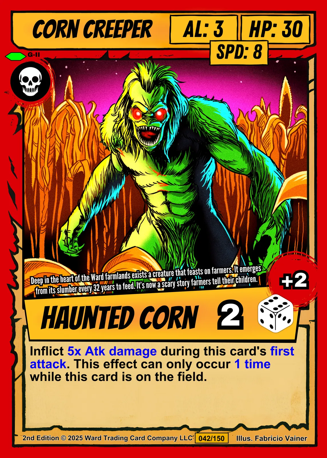 Corn Creeper Gallery Archival Print from Ward TCG - Image 2