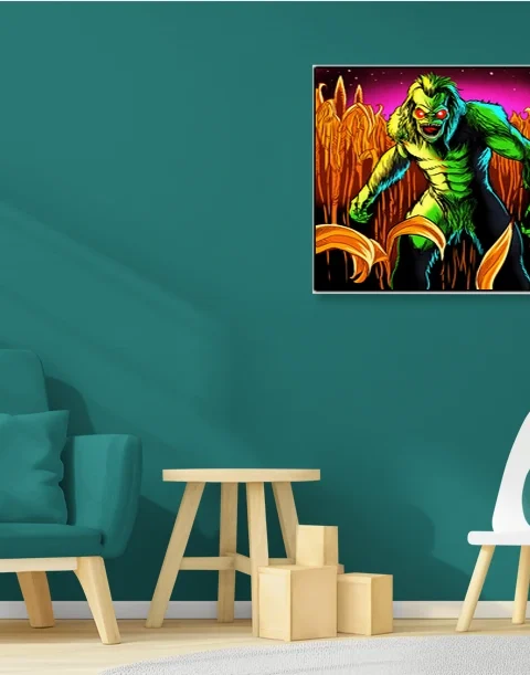 Corn Creeper Art Fine Art Canvas from Ward TCG
