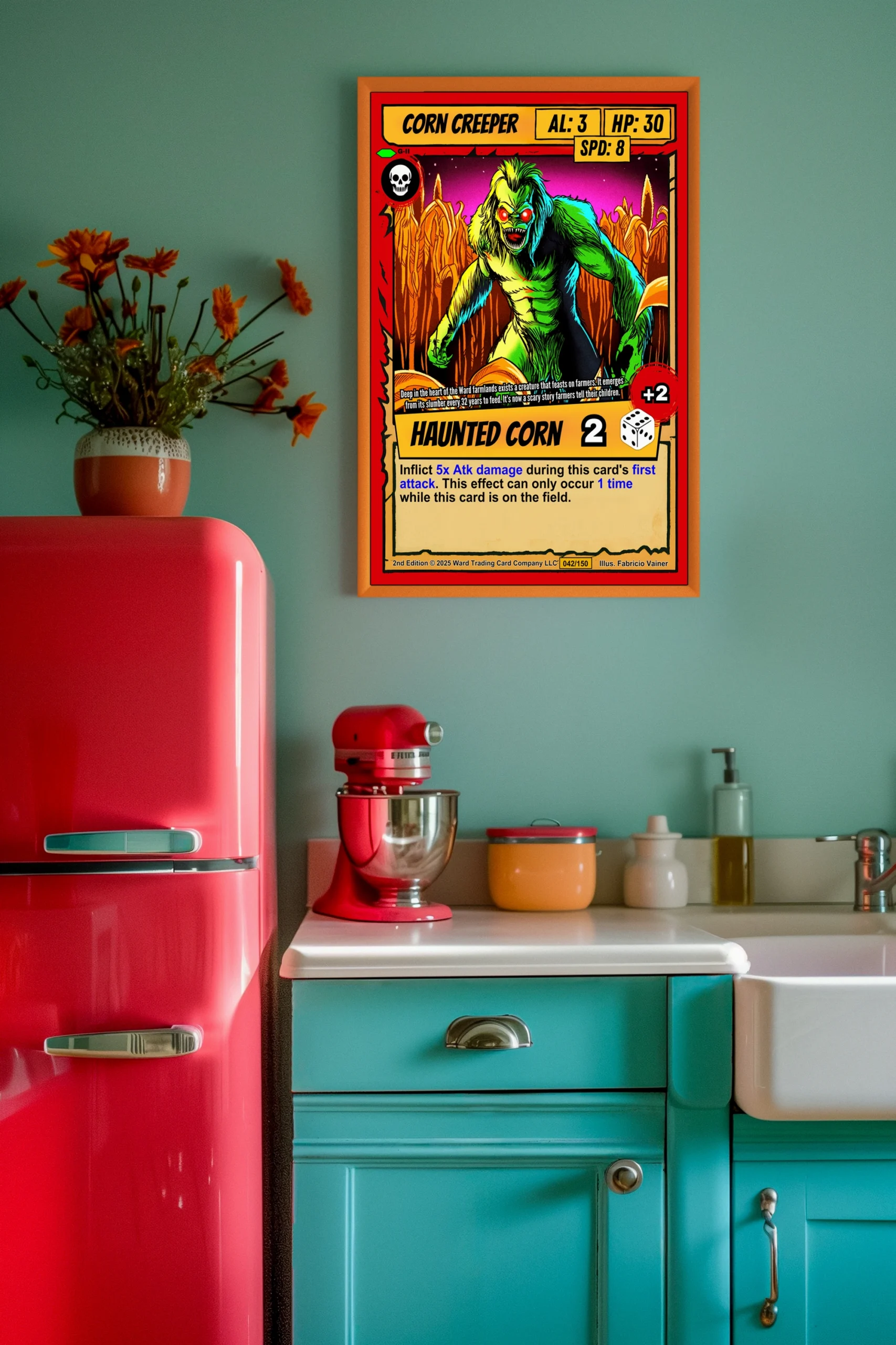 Corn Creeper Gallery Archival Print from Ward TCG - Image 3