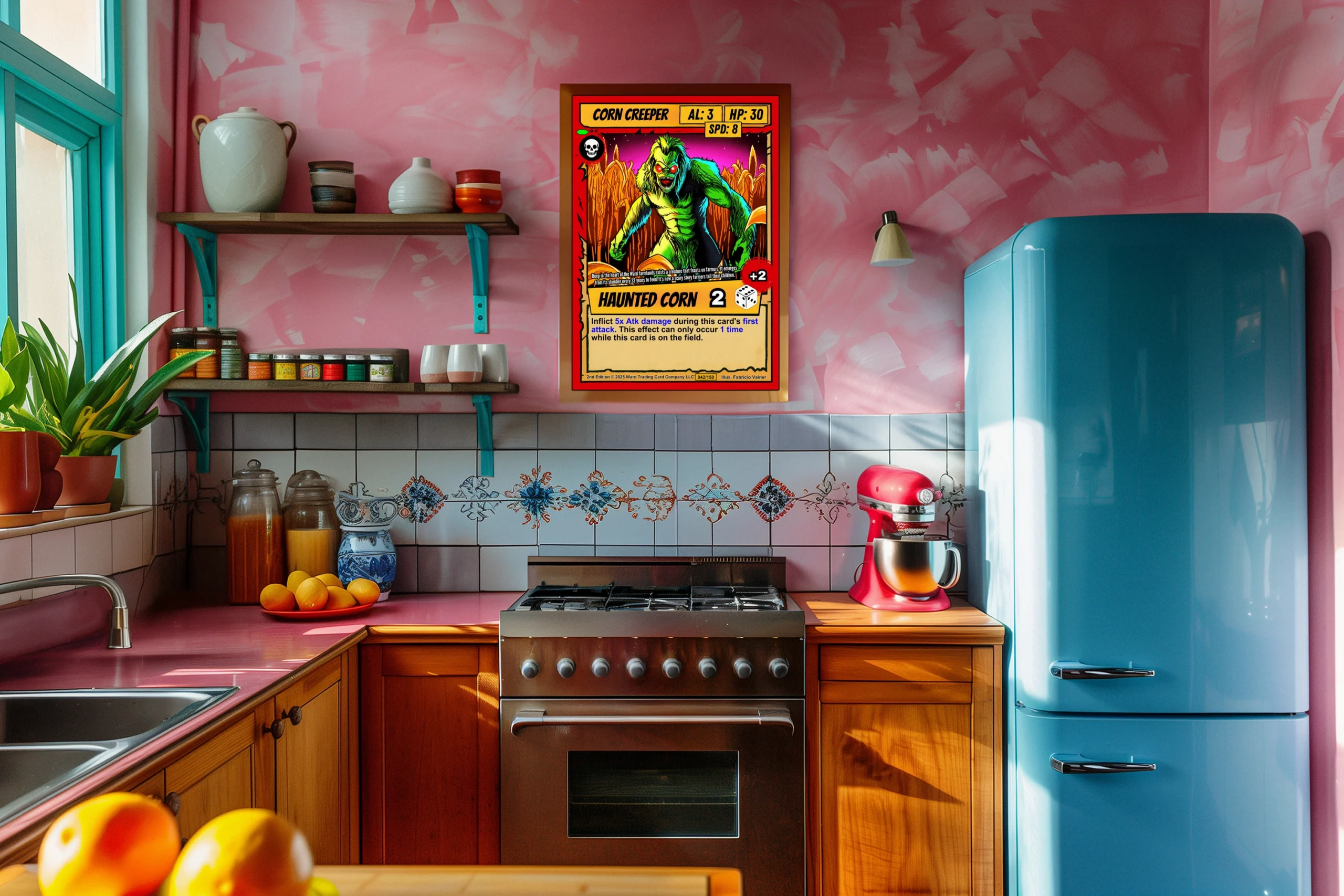 Corn Creeper Gallery Archival Print from Ward TCG