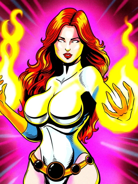 Alternative view of Cosmic Power Art Fantasy Wall Art from Ward TCG