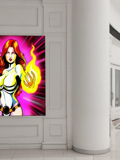 Cosmic Power Art Fantasy Wall Art from Ward TCG