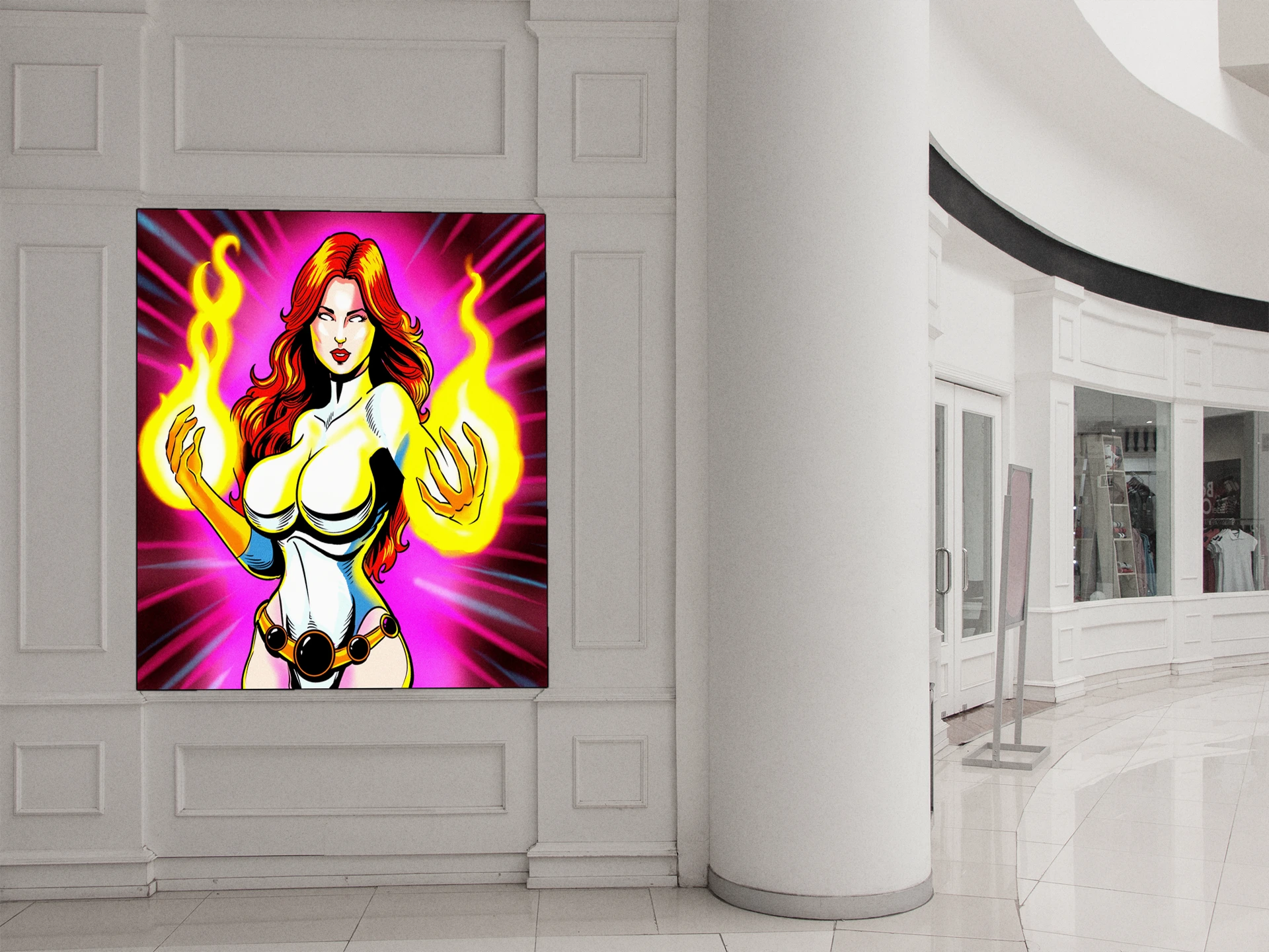 Cosmic Power Art Fantasy Wall Art from Ward TCG