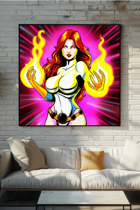 Cosmic Power Art Fantasy Wall Art from Ward TCG - Image 5