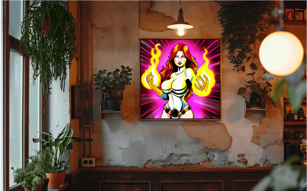 Cosmic Power Art Fantasy Wall Art from Ward TCG - Image 4