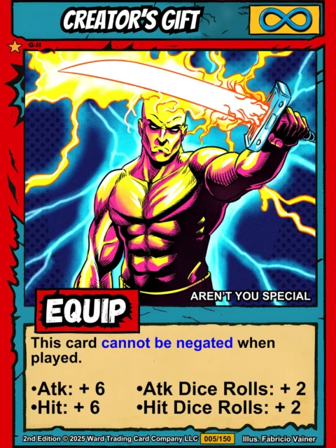 Alternative view of Creator S Gift Canvas Print from Ward TCG