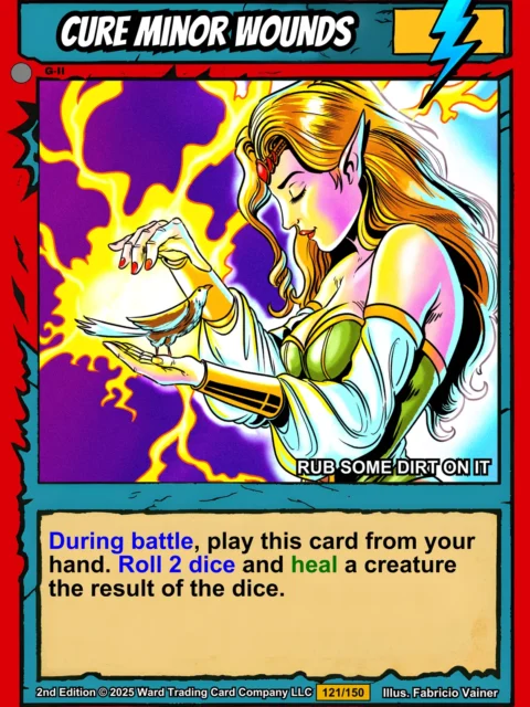 Alternative view of Cure Minor Wounds Gallery Canvas Print from Ward TCG