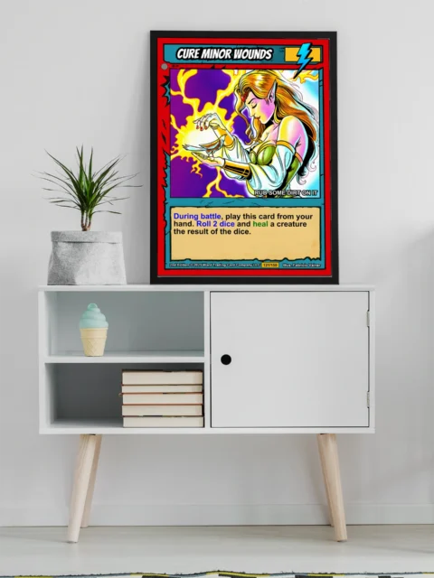 Cure Minor Wounds Gallery Canvas Print from Ward TCG