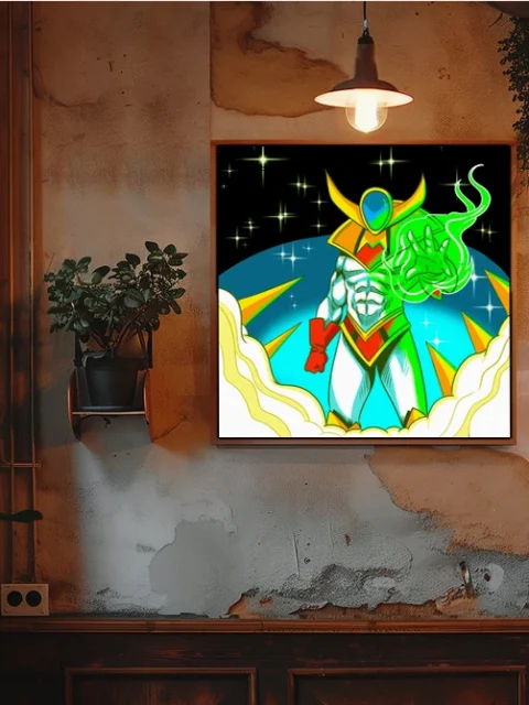 Curse Art Fine Art Canvas from Ward TCG