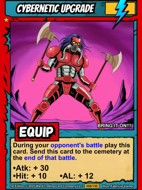 Alternative view of Cybernetic Upgrade Canvas Print from Ward TCG