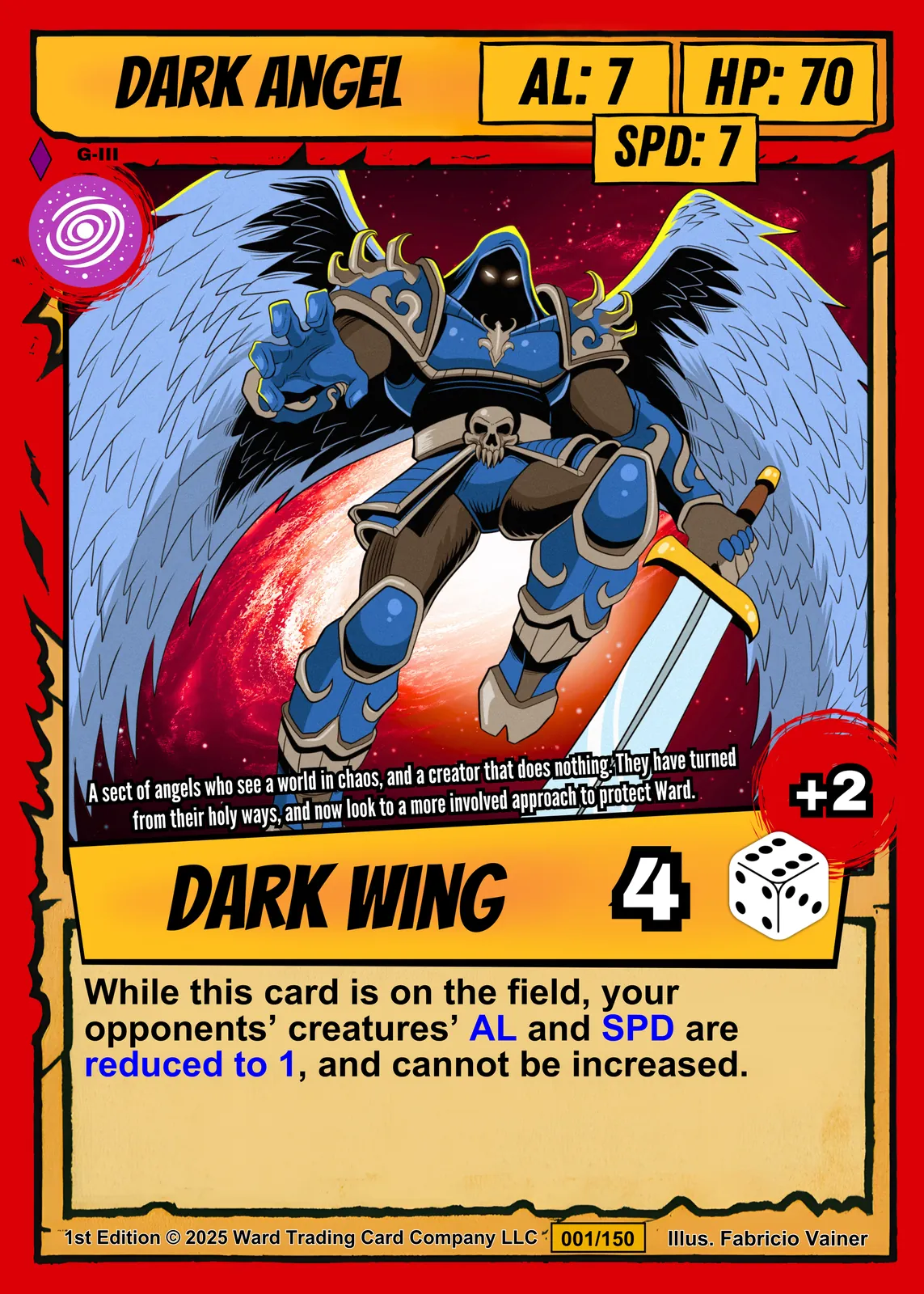 Dark Angel Gallery Canvas Print from Ward TCG - Image 2