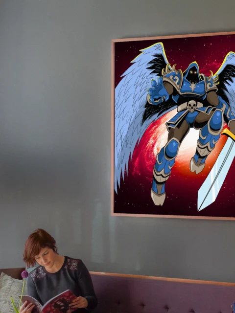 Dark Angel Alt 2 Art Gallery Archival Print from Ward TCG