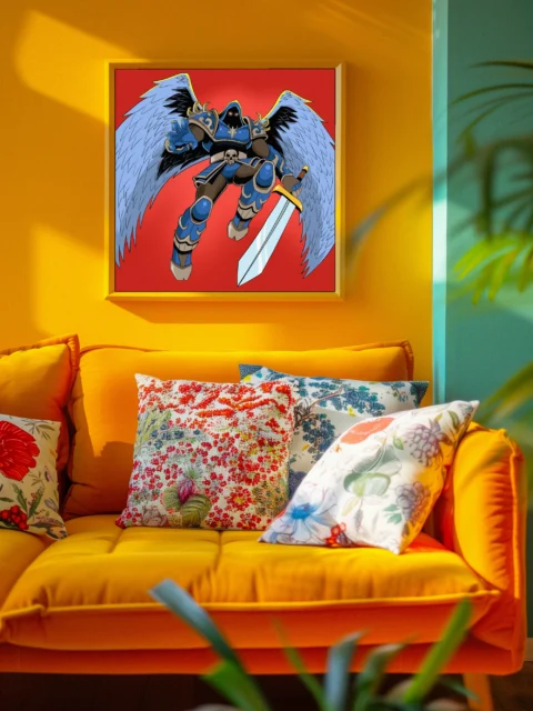 Dark Angel Alt Art Canvas Print from Ward TCG