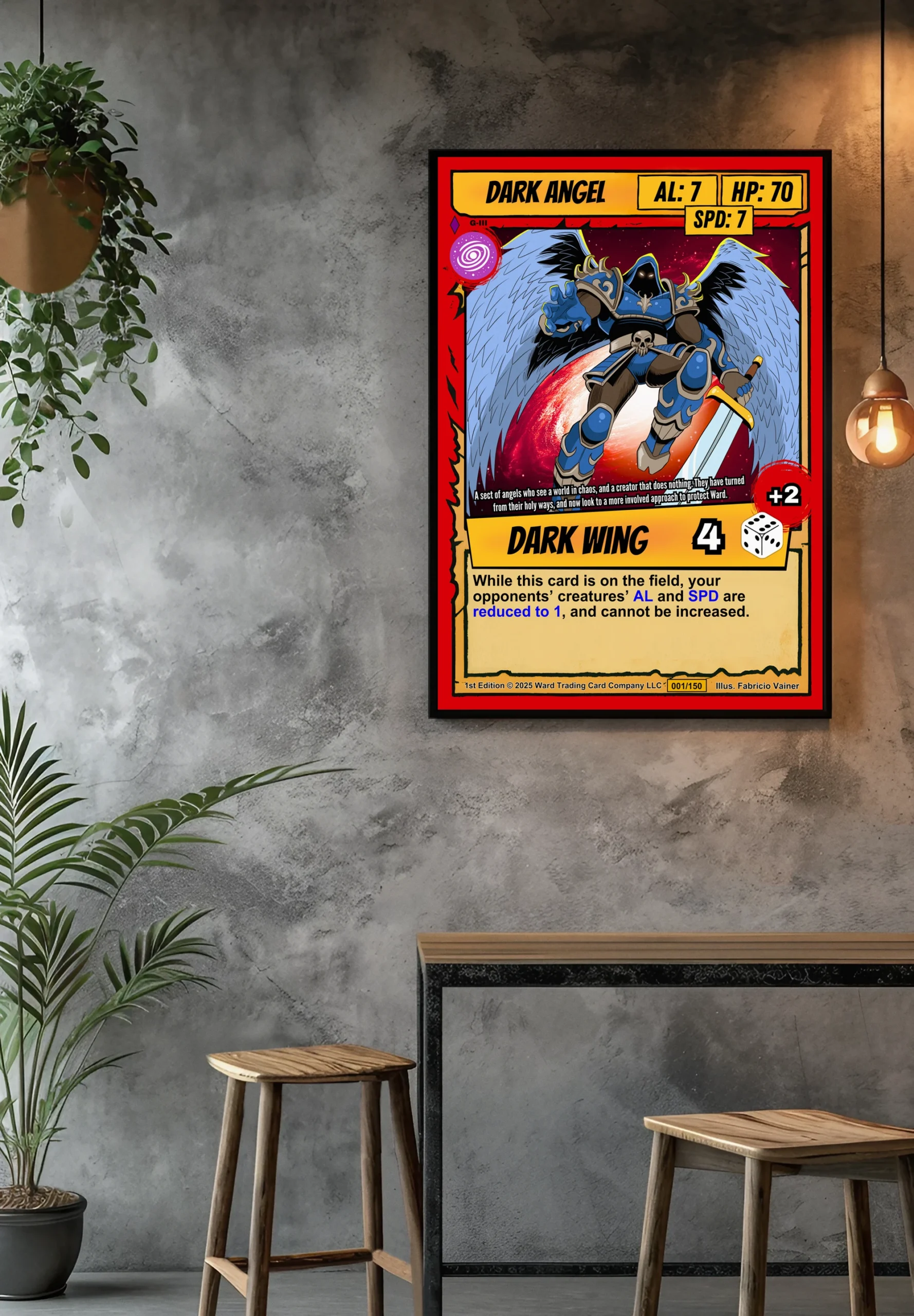 Dark Angel Gallery Canvas Print from Ward TCG - Image 4