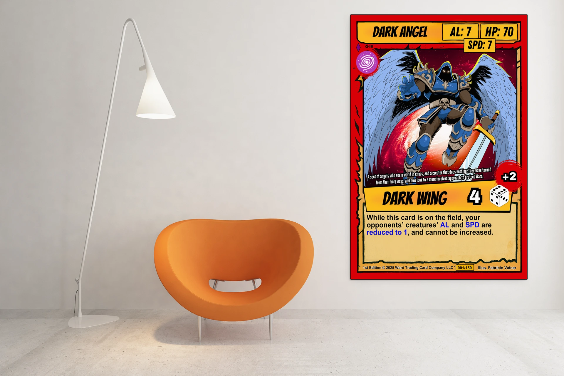 Dark Angel Gallery Canvas Print from Ward TCG - Image 3