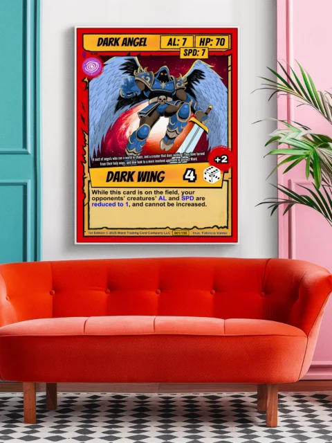 Dark Angel Gallery Canvas Print from Ward TCG