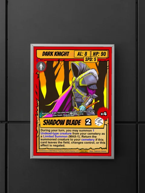 Dark Knight Canvas Art Print from Ward TCG