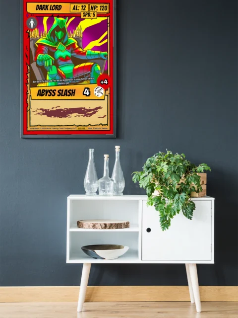 Dark Lord Fantasy Art Print from Ward TCG