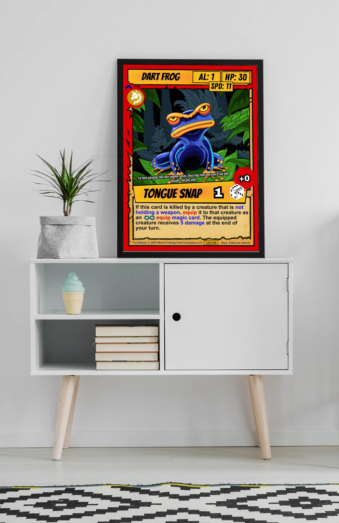Dart Frog Fantasy Canvas Artwork from Ward TCG - Image 3