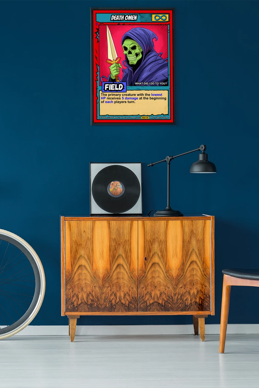 Death Omen Fine Art Canvas from Ward TCG - Image 4