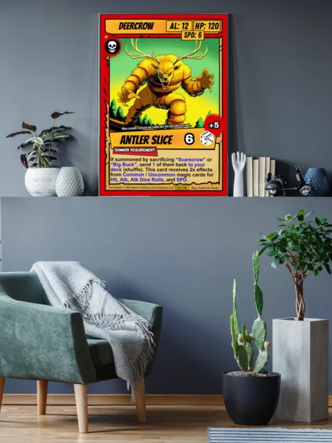 Deercrow Fantasy Wall Art from Ward TCG