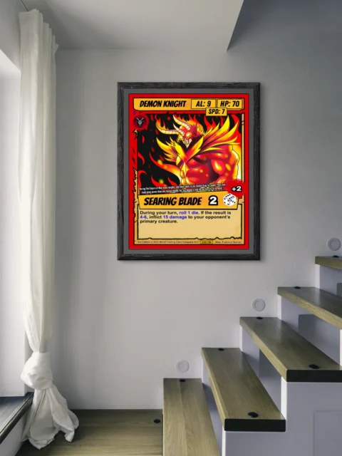 Demon Knight Canvas Print from Ward TCG