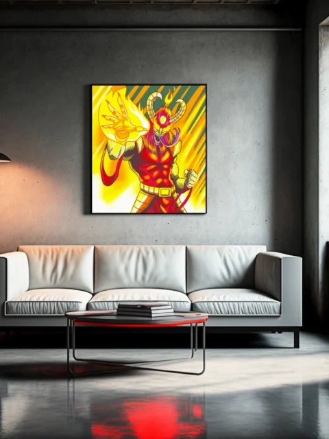 Demon Magic Art Gallery Canvas Print from Ward TCG