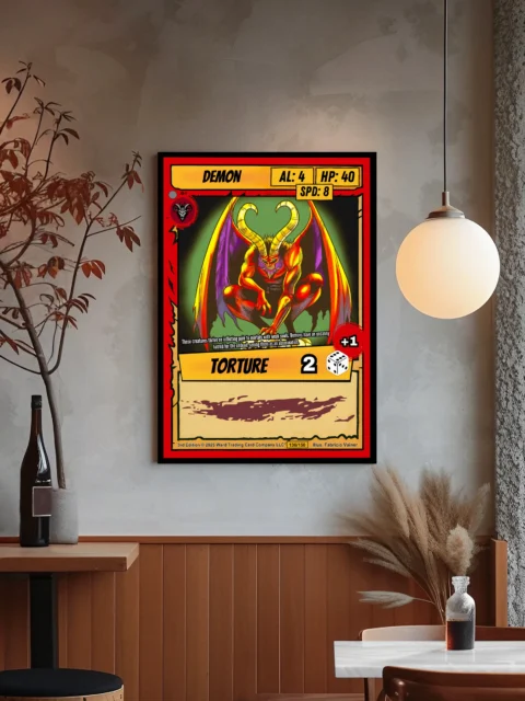 Demon Gallery Canvas Print from Ward TCG