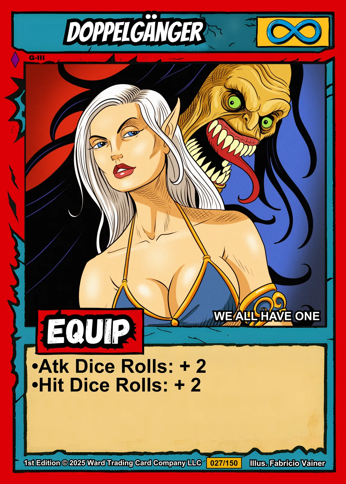 Doppelganger Fantasy Art Print from Ward TCG - Image 2