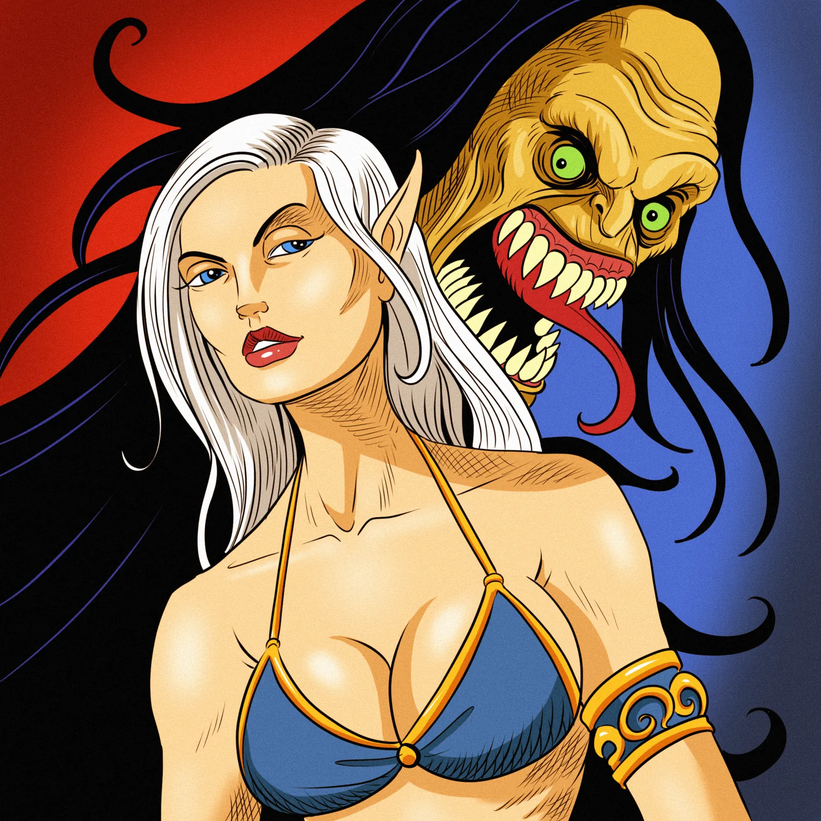 Doppelganger Art Fantasy Art Print from Ward TCG - Image 2