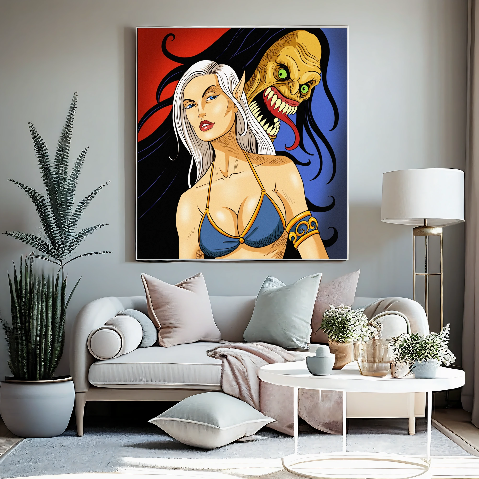 Doppelganger Art Fantasy Art Print from Ward TCG - Image 4